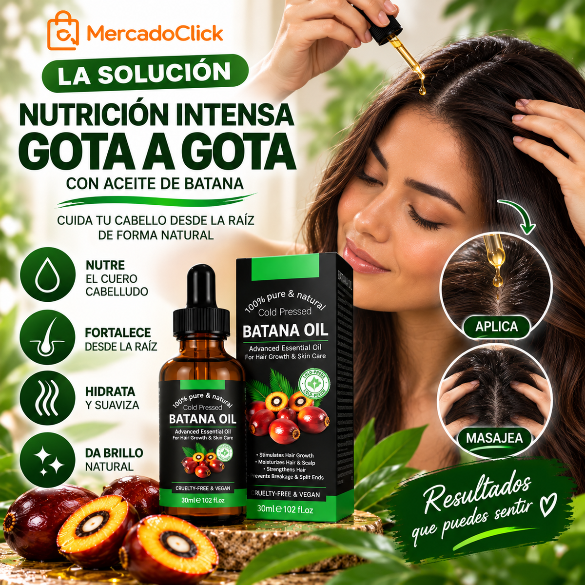 Aceite de Batana – Nutrición Intensa para el Cabello
