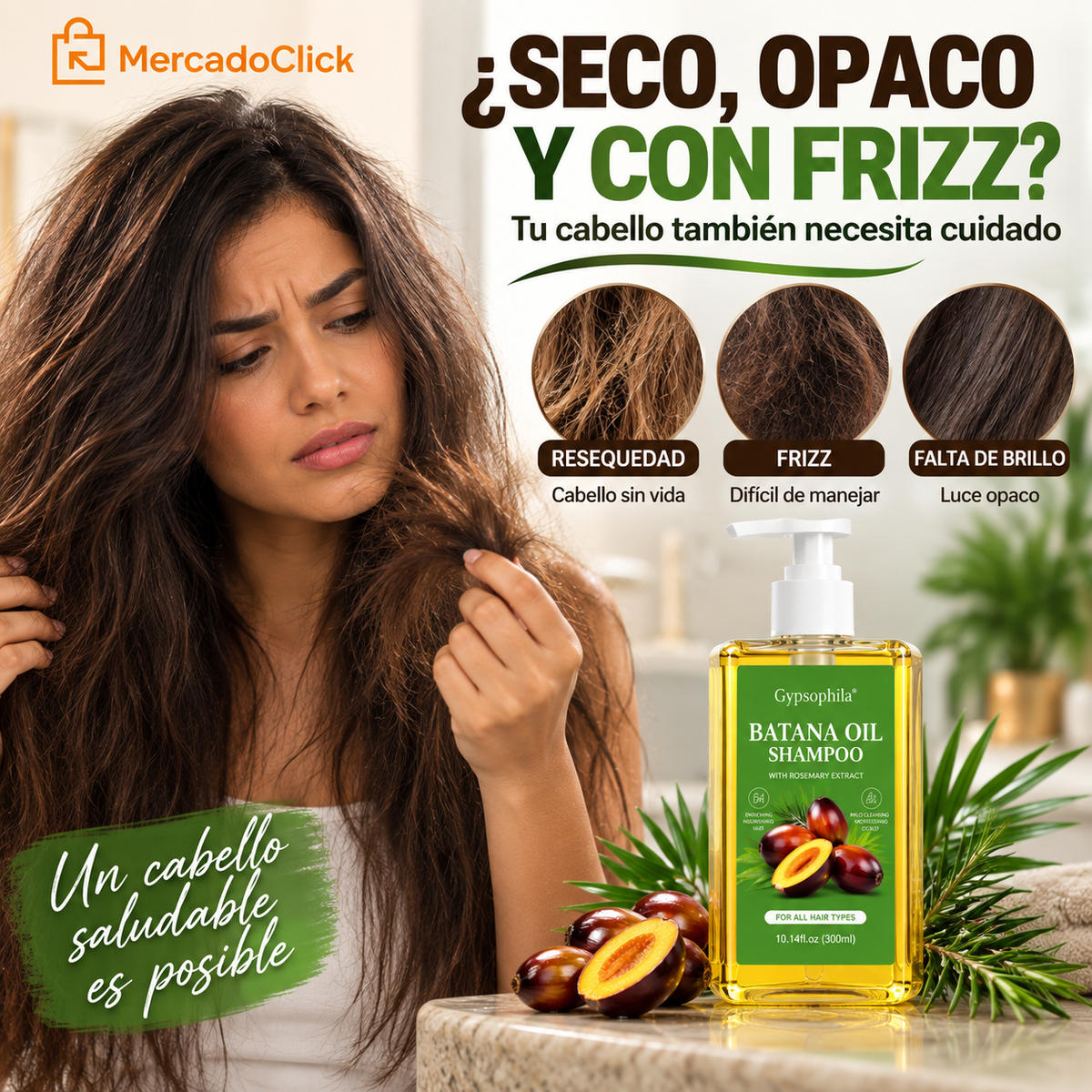 Shampoo de Batana con Romero | Cabello Suave, Fuerte y Brillante