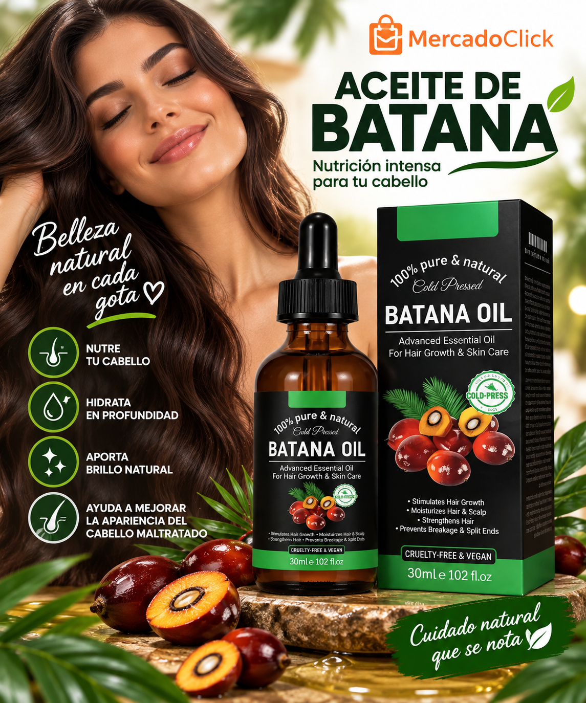 Aceite de Batana – Nutrición Intensa para el Cabello