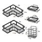 Organizador Esquinero de Baño 5 en 1