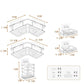 Organizador Esquinero de Baño 5 en 1